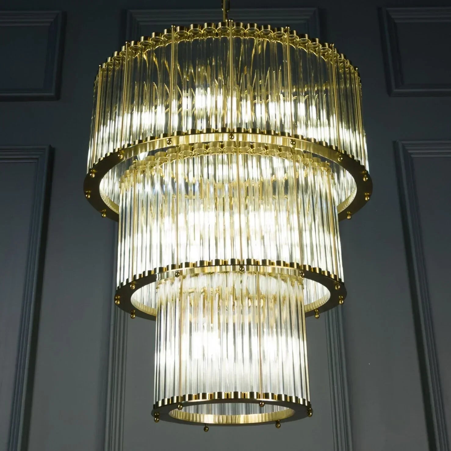 The Triple Monza Chandelier - Zonesus