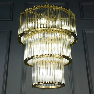 The Triple Monza Chandelier - Zonesus
