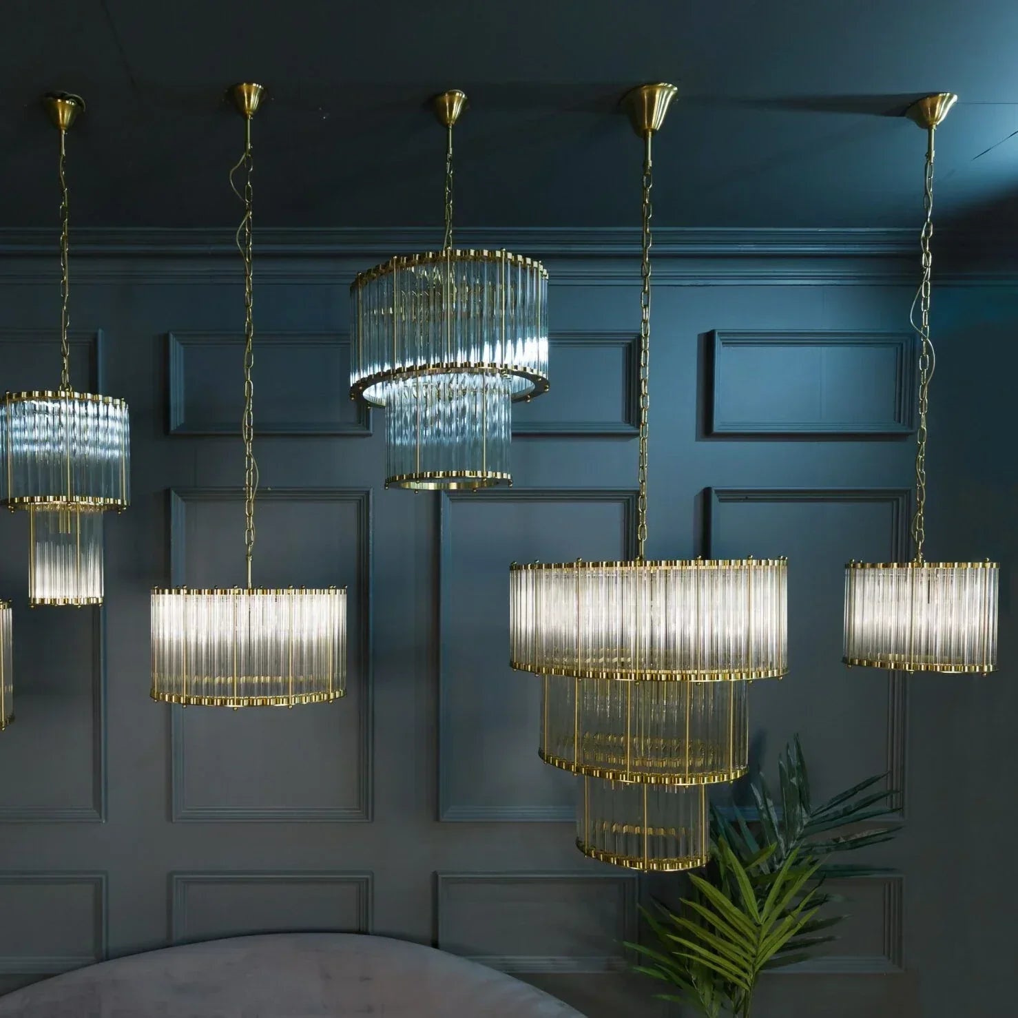 The Double Monza Chandelier – 2 Sizes Available - Zonesus