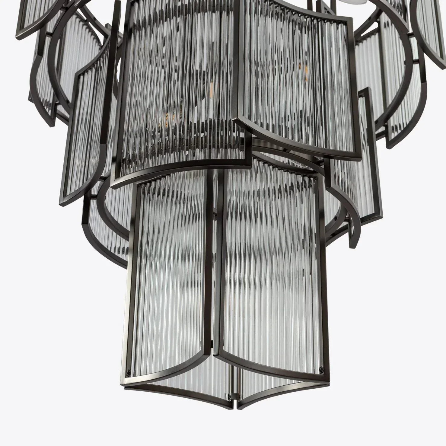 Brass Monte Carlo Grande Chandelier 26.8" - Zonesus