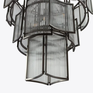 Brass Monte Carlo Grande Chandelier 26.8" - Zonesus