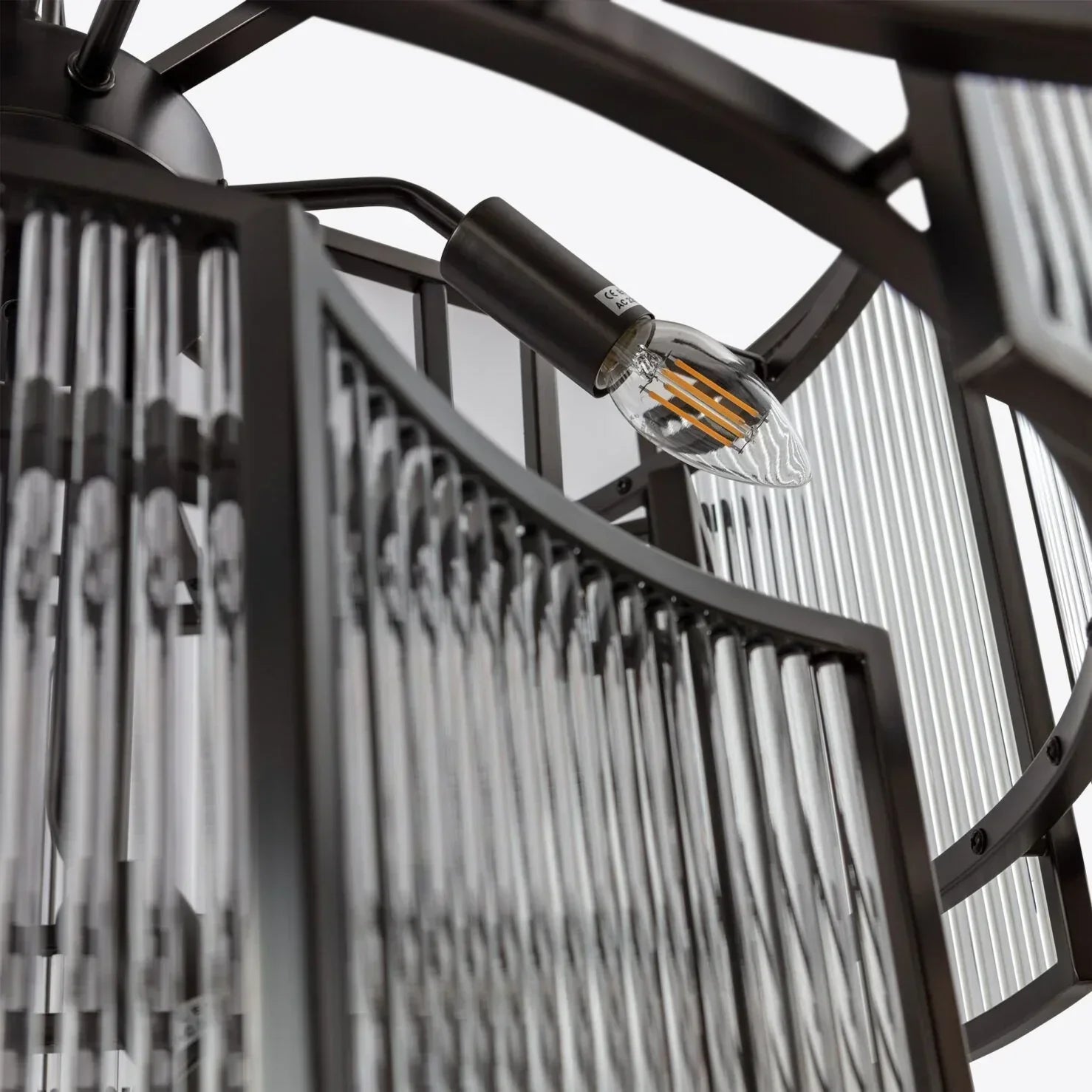 Brass Monte Carlo Grande Chandelier 26.8" - Zonesus