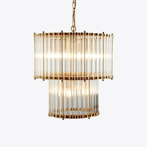 The Double Monza Chandelier – 2 Sizes Available - Zonesus