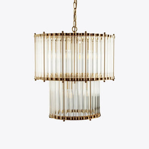 The Double Monza Chandelier – 2 Sizes Available - Zonesus