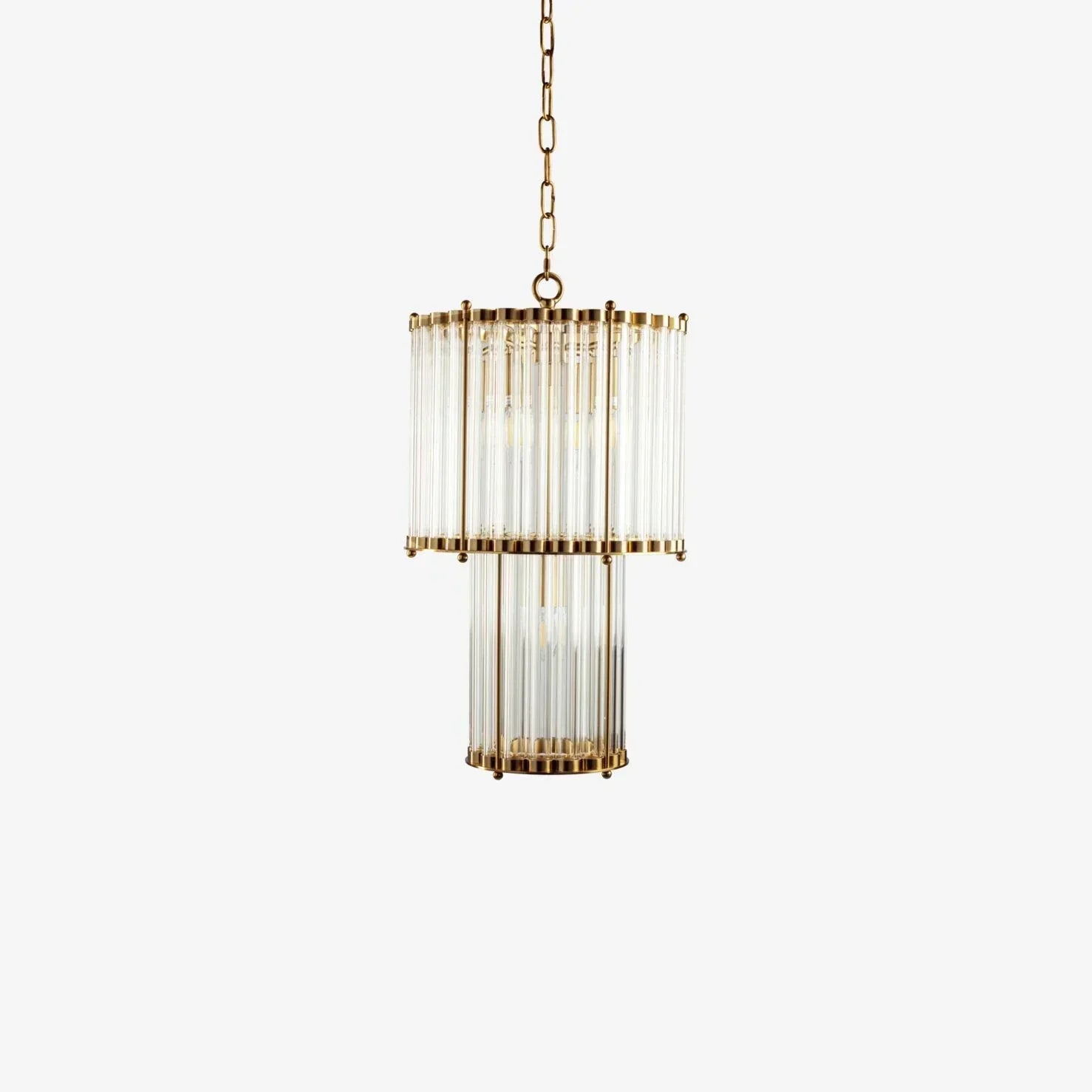 The Double Monza Chandelier – 2 Sizes Available - Zonesus