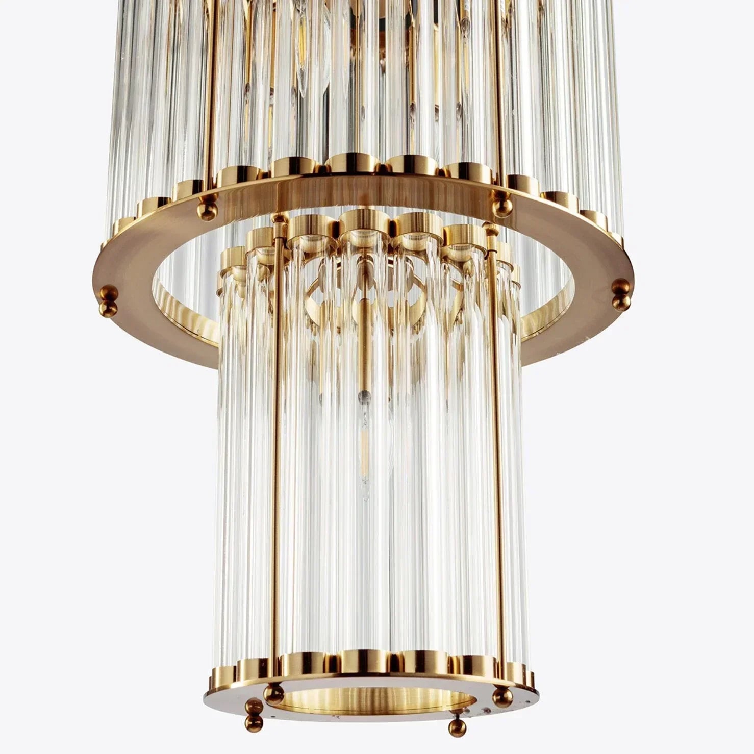 The Double Monza Chandelier – 2 Sizes Available - Zonesus