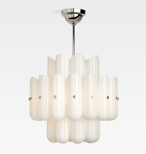 Lorna LED Double Tier Chandelier 25" 35" 46" - Zonesus