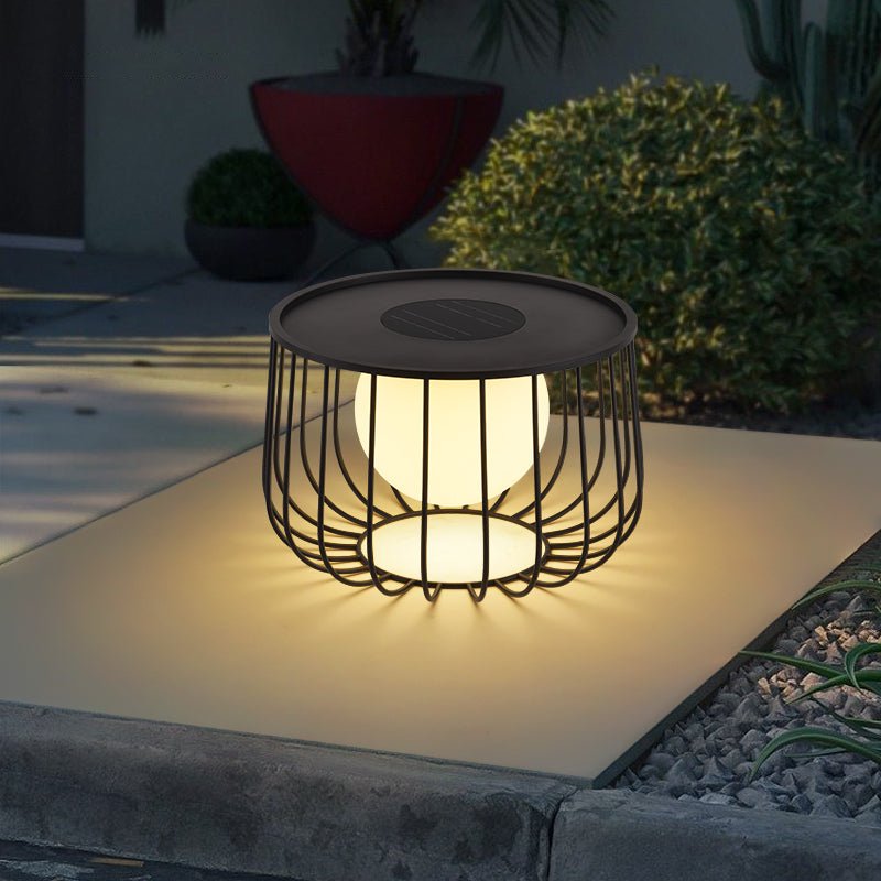 CageLight Solar Outdoor Lantern Lamp