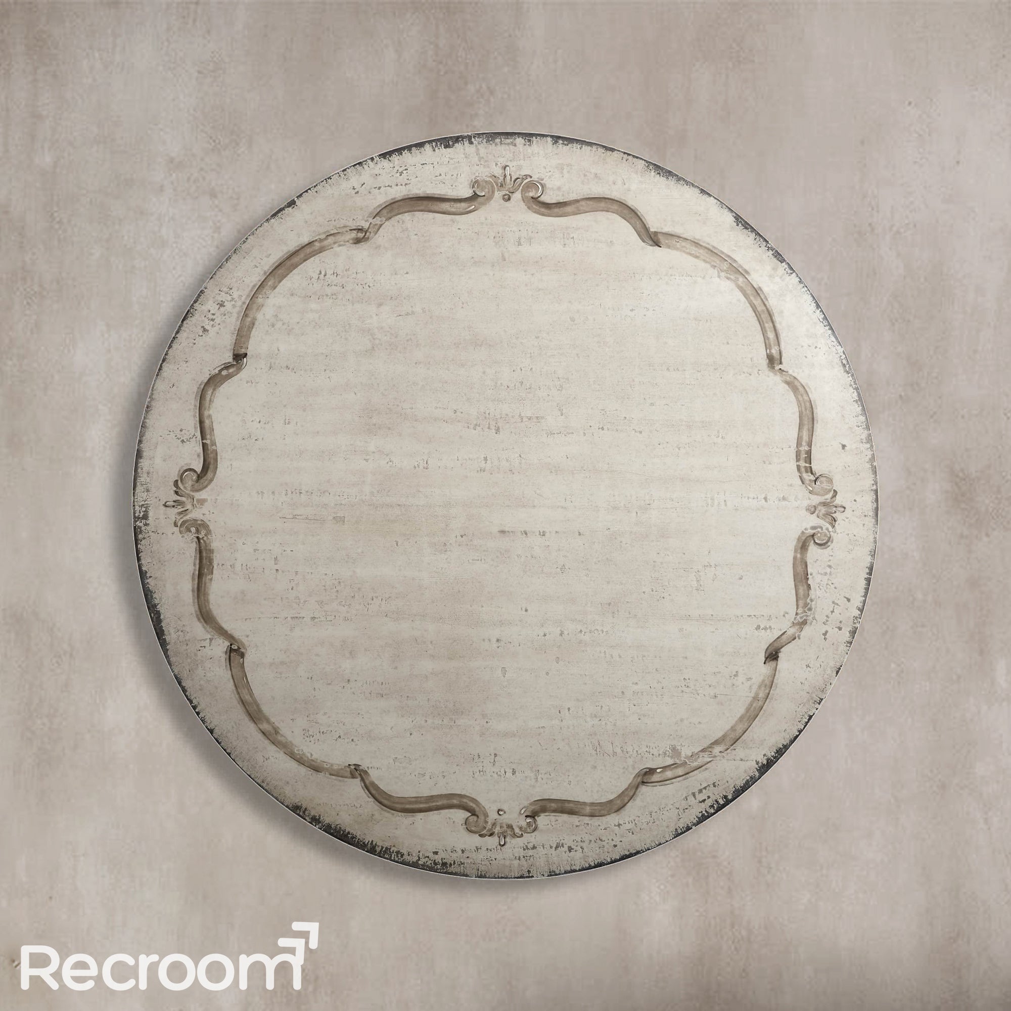 Cere Ribbon Bell'Arte Round Dining Table - Zonesus