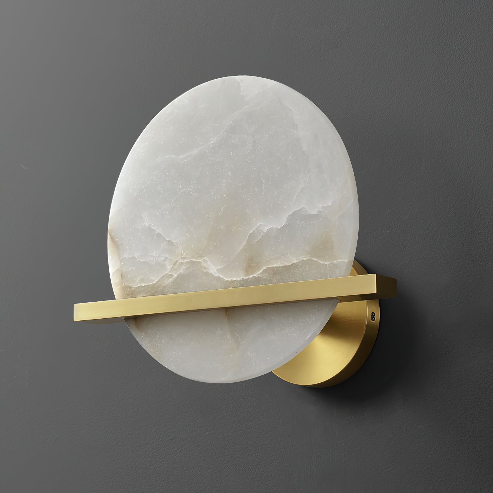 Savion Alabaster Wall Lamp - Zonesus