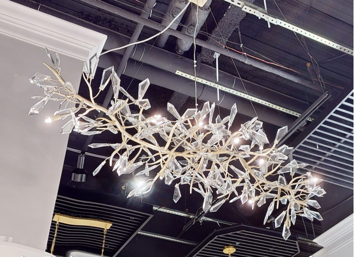 Kotta Twelve-Light Cut-Crystal Pendant Chandelier AJC-9281 - Zonesus