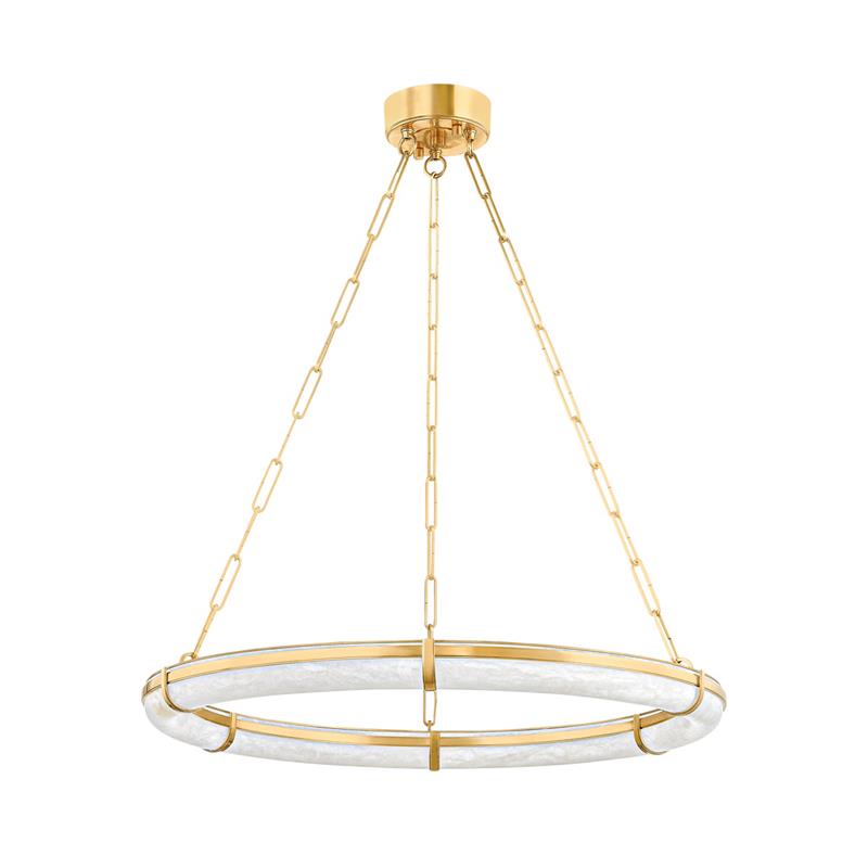 Sennett Alabaster Chandelier - Zonesus