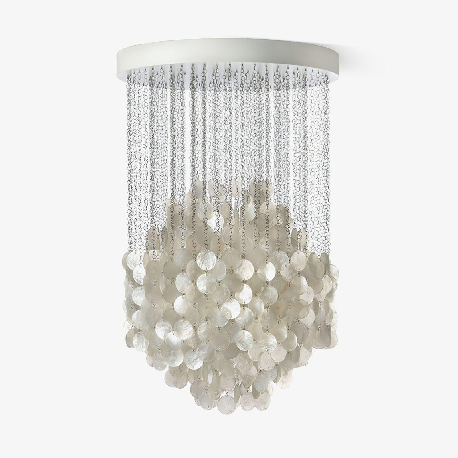 Shell Waterfall Chandelier - Zonesus