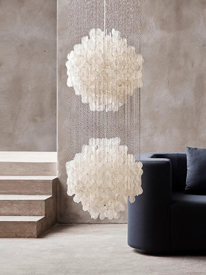 Shell Waterfall Chandelier - Zonesus