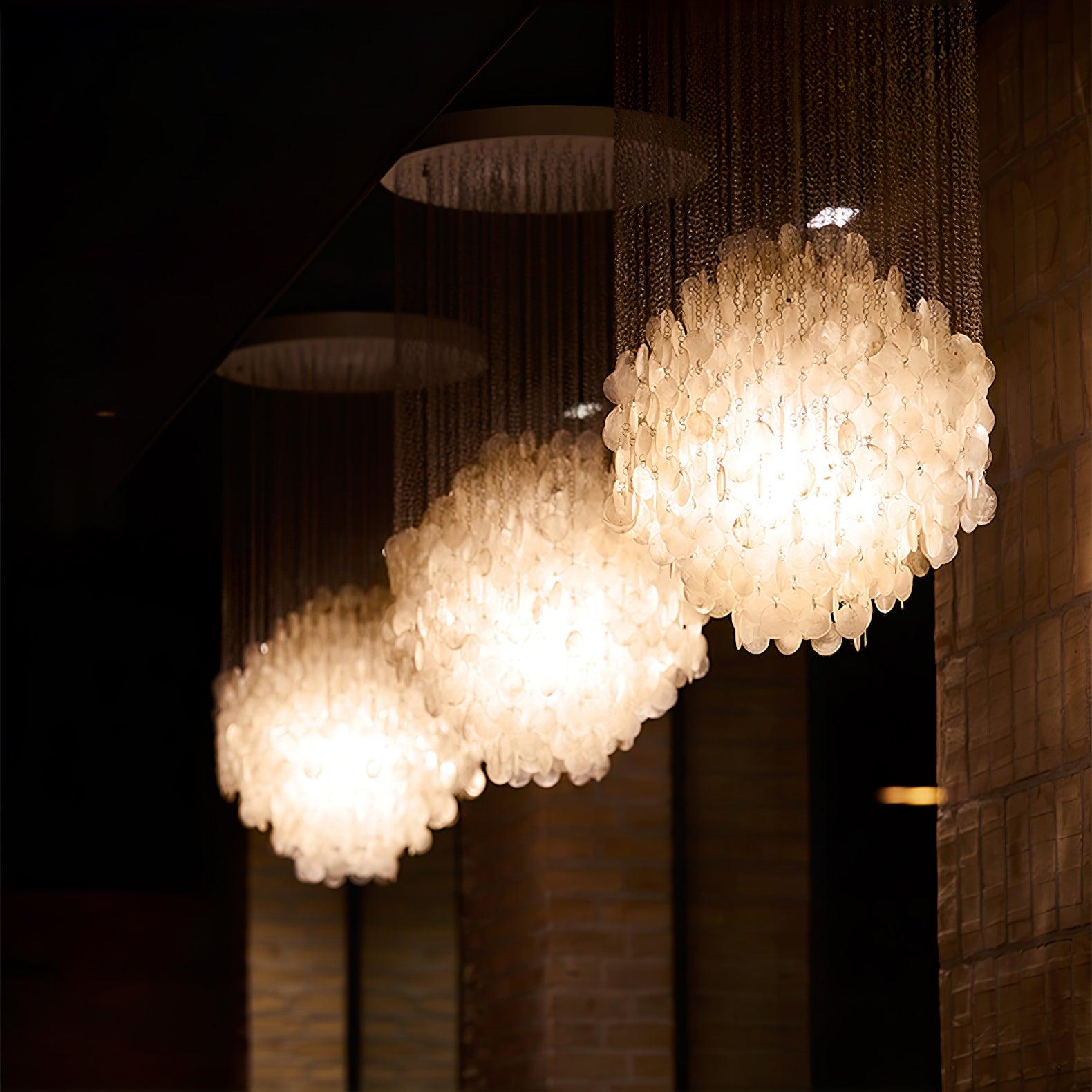 Shell Waterfall Chandelier - Zonesus