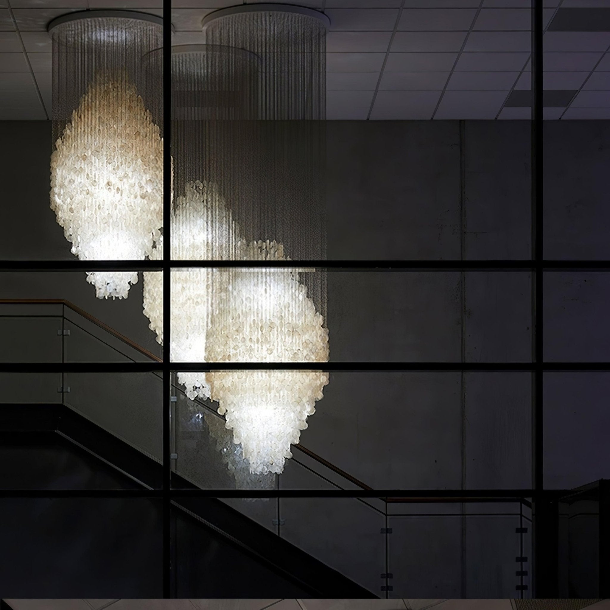Shell Waterfall Chandelier - Zonesus