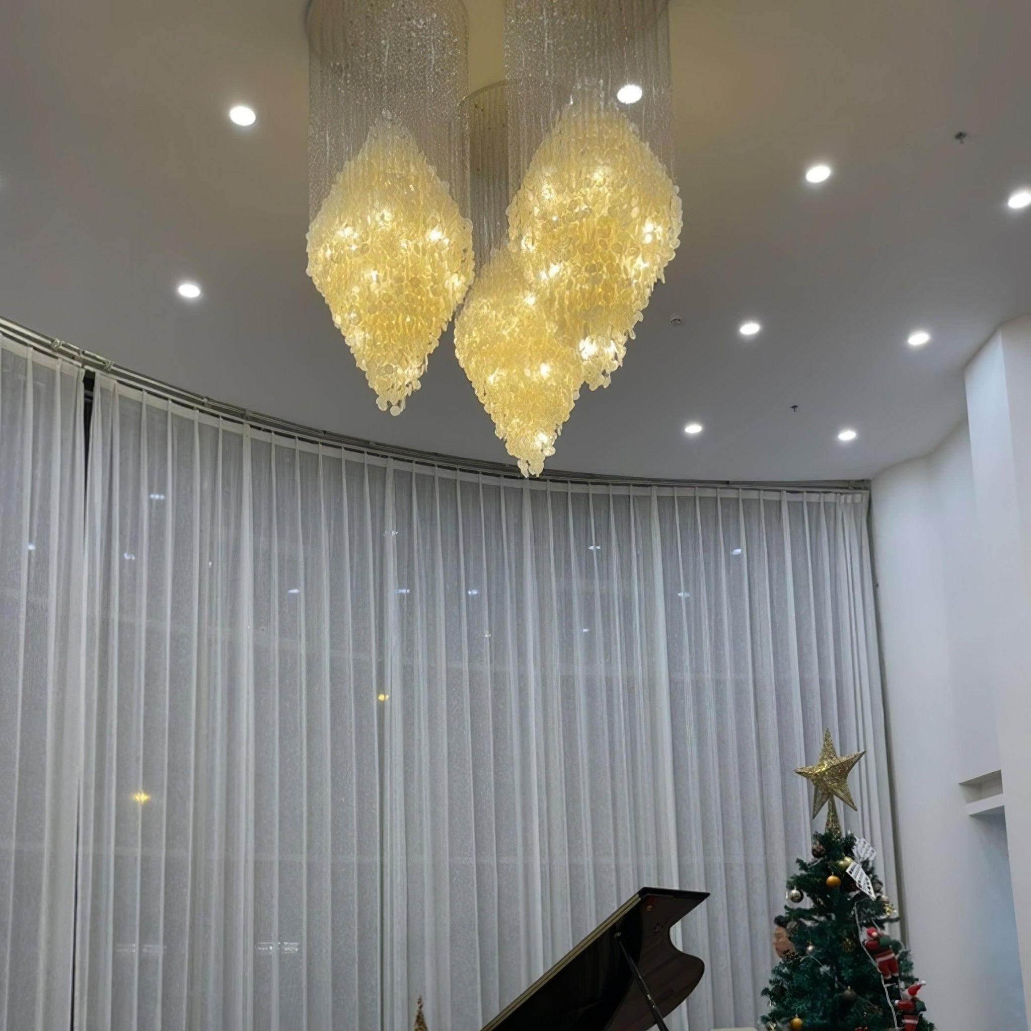 Shell Waterfall Chandelier - Zonesus