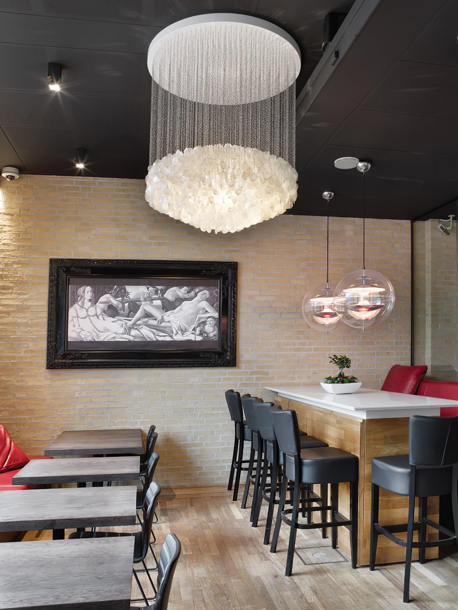 Shell Waterfall Chandelier - Zonesus