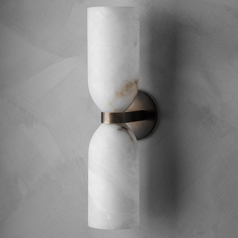 Tandem Alabaster Wall Lamp - Zonesus
