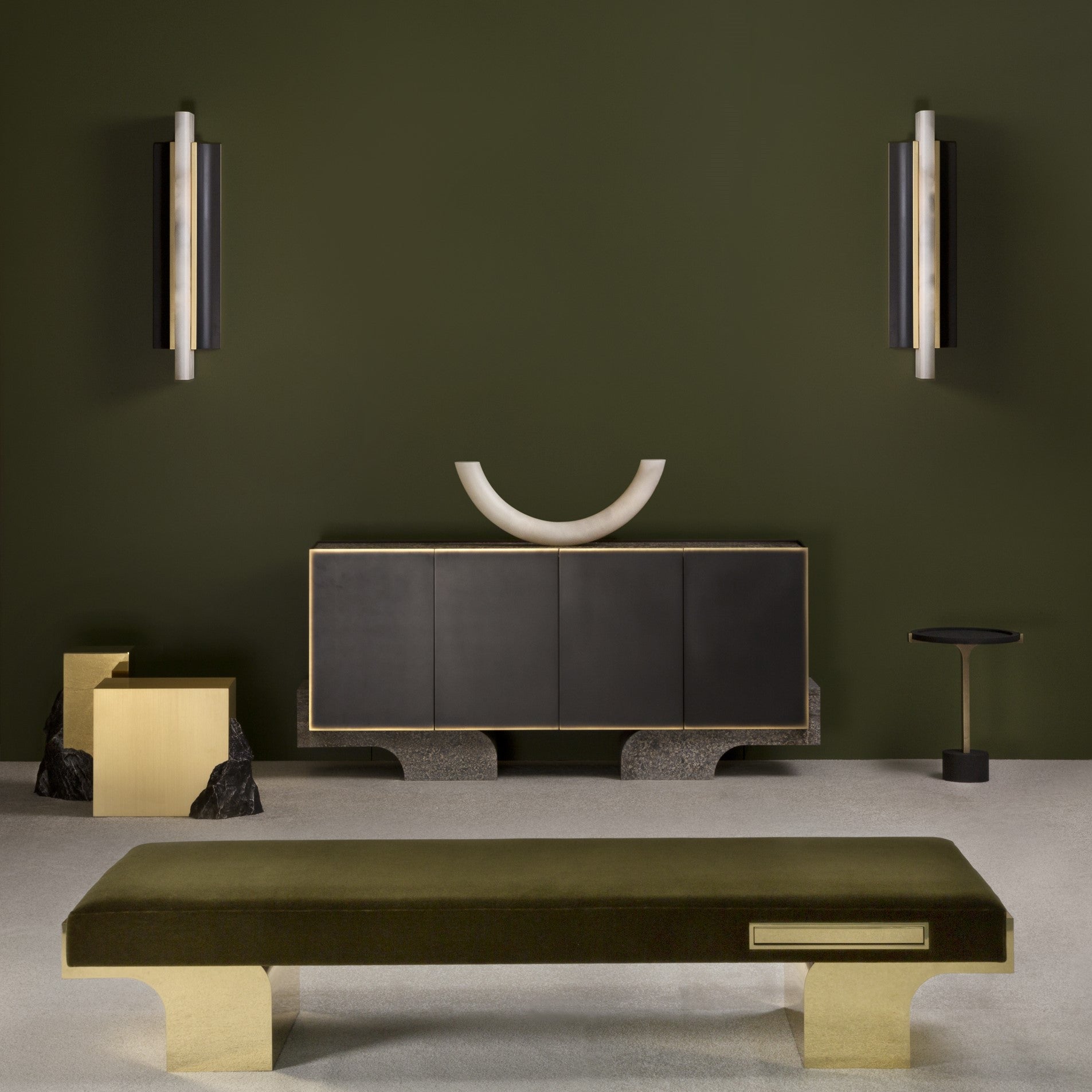 Timide Alabaster Wall Lamp - Zonesus