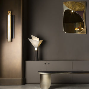 Timide Alabaster Wall Lamp - Zonesus