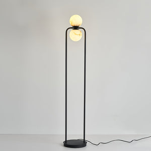 Tribeca Alabaster Floor Lamp - Zonesus