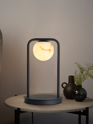 Tribeca Alabaster Table Lamp - Zonesus