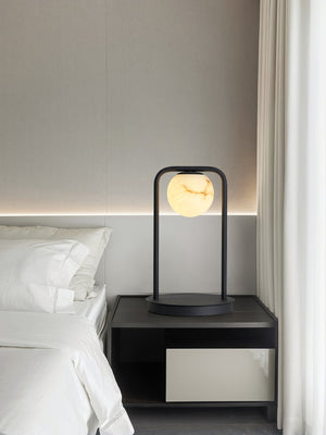 Tribeca Alabaster Table Lamp - Zonesus