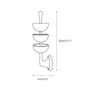 Triple Alabaster Wall Lamp - Zonesus
