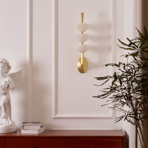 Triple Alabaster Wall Lamp - Zonesus