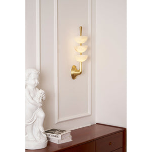 Triple Alabaster Wall Lamp - Zonesus