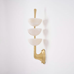 Triple Alabaster Wall Lamp - Zonesus