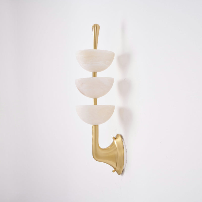 Triple Alabaster Wall Lamp - Zonesus
