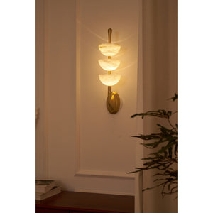 Triple Alabaster Wall Lamp - Zonesus