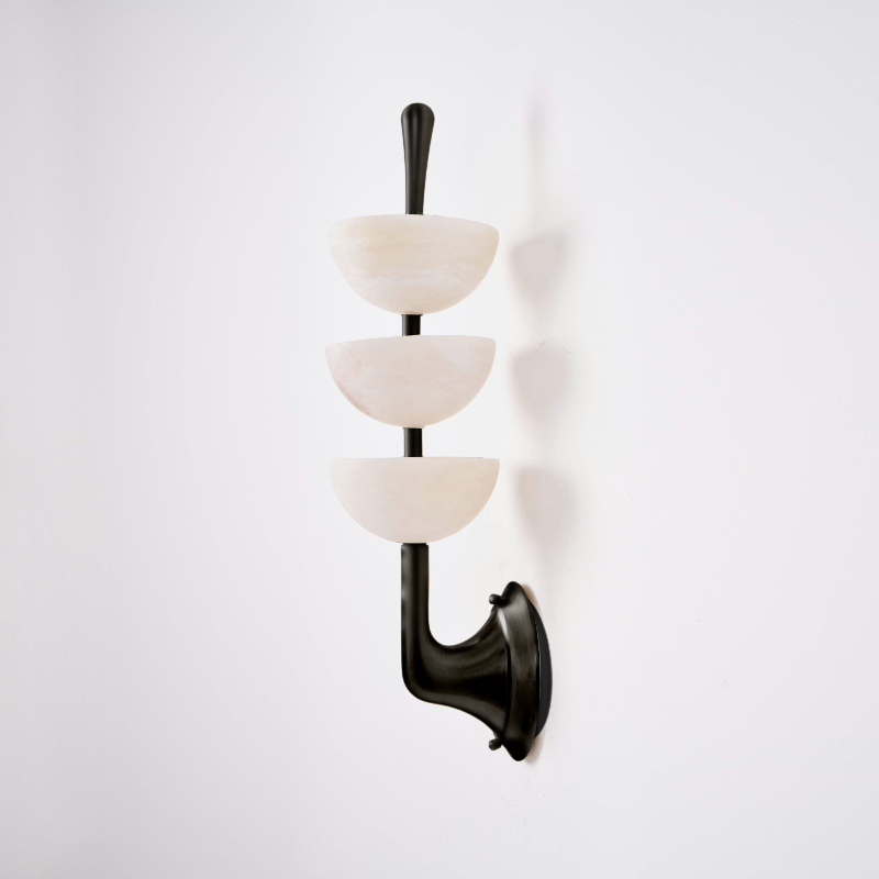 Triple Alabaster Wall Lamp - Zonesus