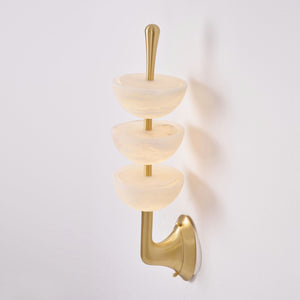 Triple Alabaster Wall Lamp - Zonesus