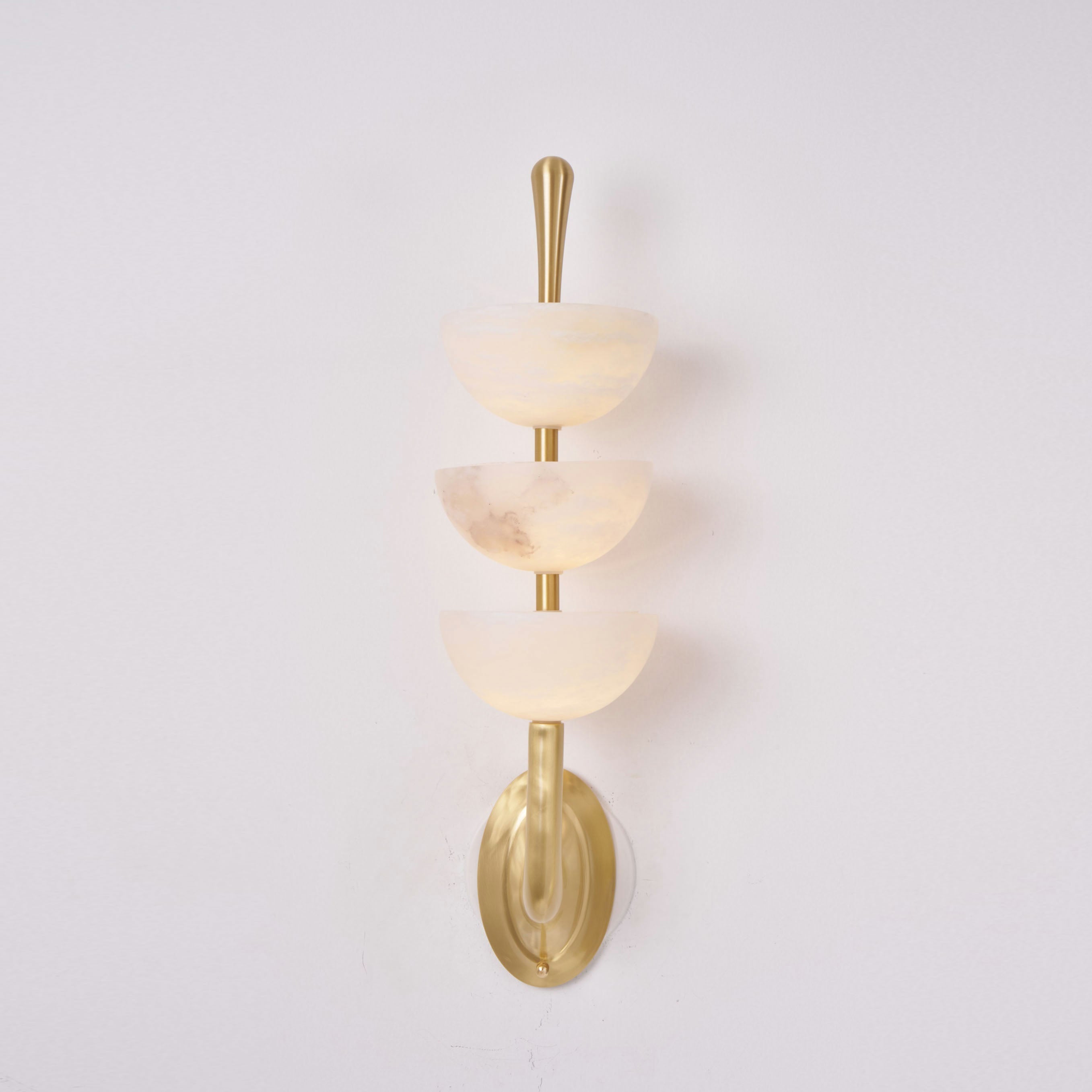 Triple Alabaster Wall Lamp - Zonesus