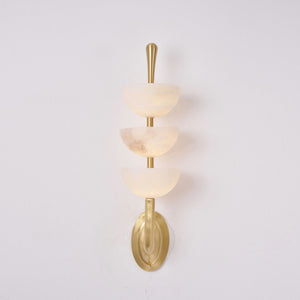 Triple Alabaster Wall Lamp - Zonesus