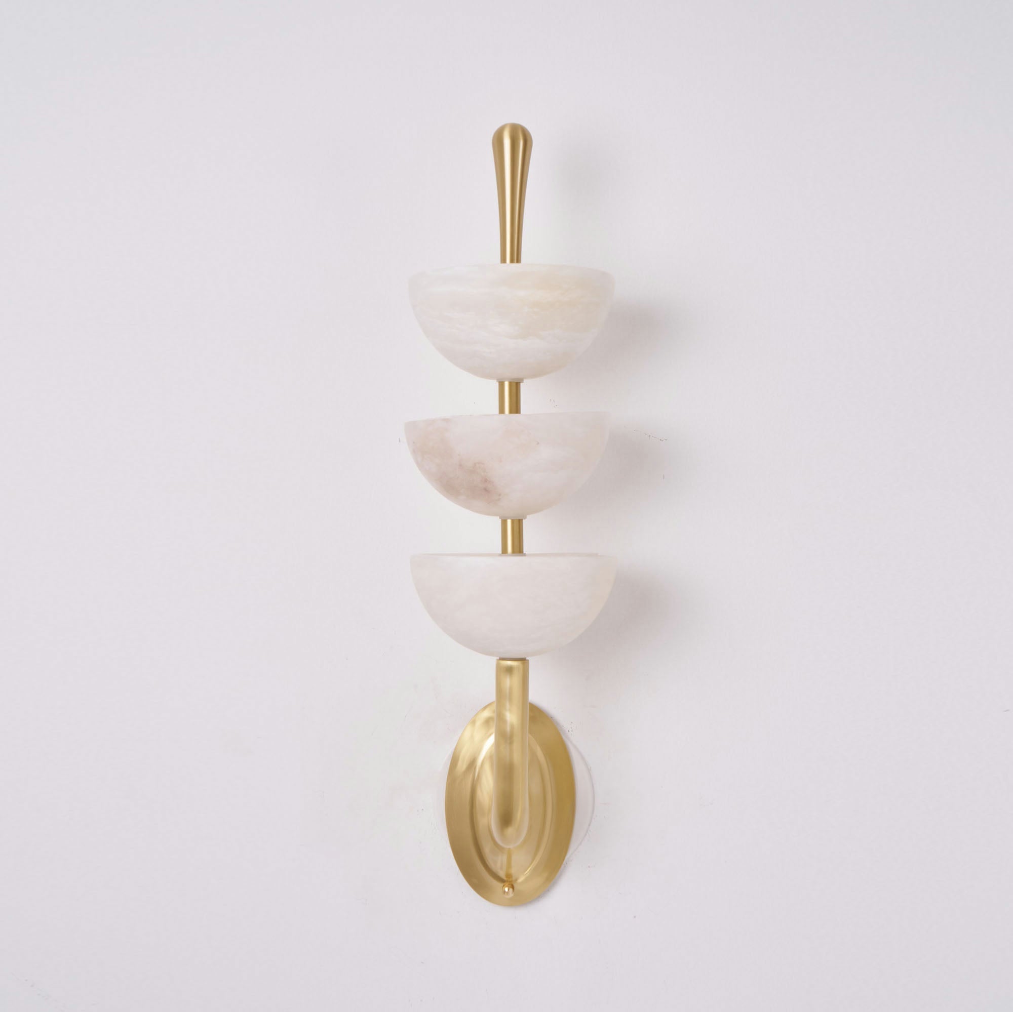 Triple Alabaster Wall Lamp - Zonesus