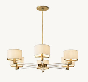 Truman Round Chandelier 36“ - Zonesus