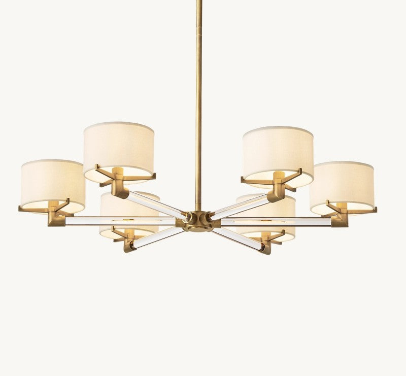Truman Round Chandelier 36“ - Zonesus