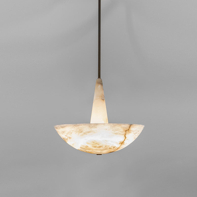 Veined Alabaster Pendant Lamp - Zonesus