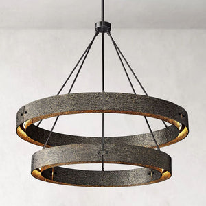 Nova Two-Tier Round Chandelier 60" - Zonesus