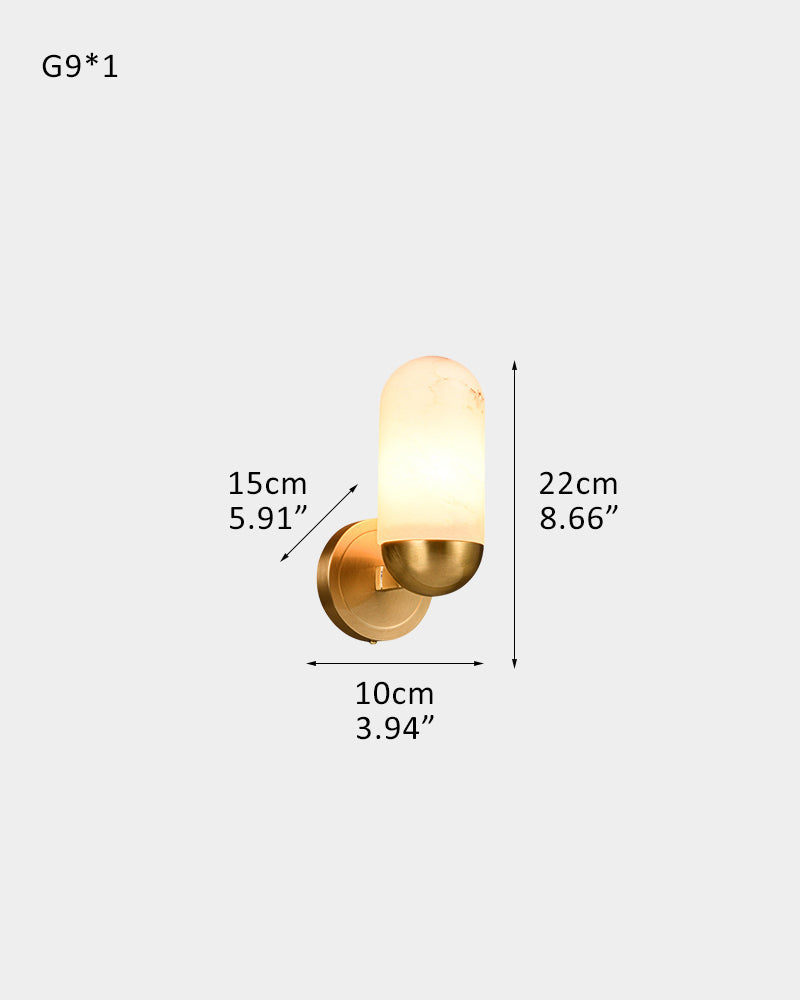 1/6/8/15 lights Small Alabaster Luxury Moonshade Brass Chandelier for dining room