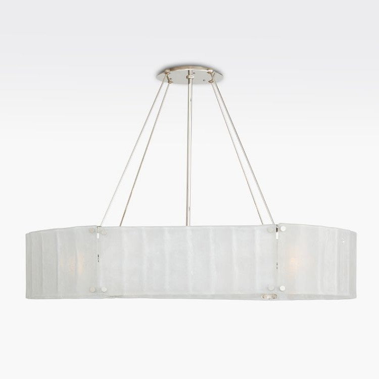 Willamette Oval Crystal Chandelier 48" - Zonesus