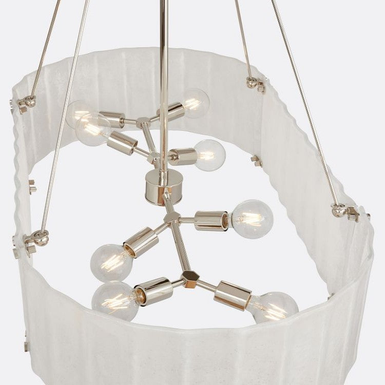Willamette Oval Crystal Chandelier 48" - Zonesus