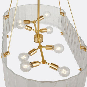 Willamette Oval Crystal Chandelier 48" - Zonesus