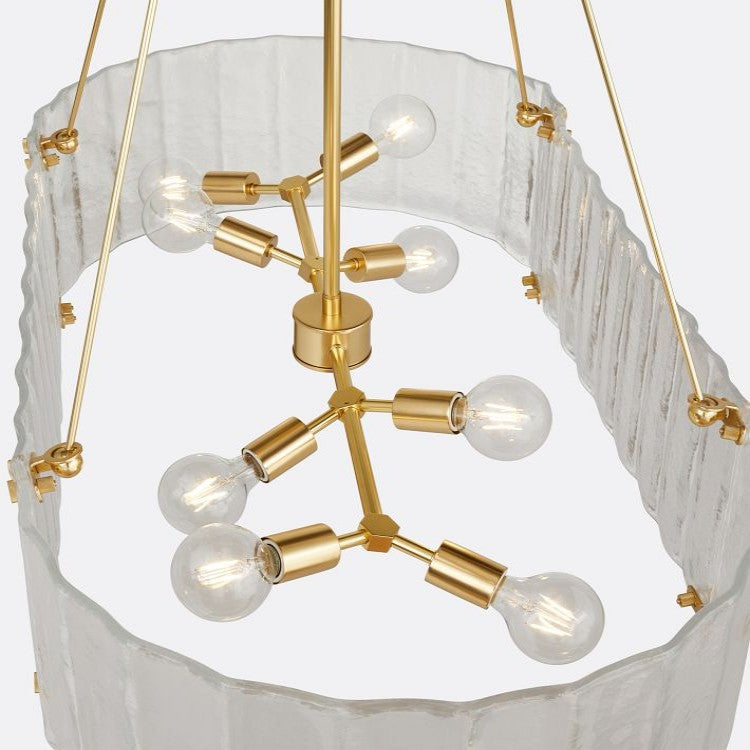 Willamette Oval Crystal Chandelier 48" - Zonesus