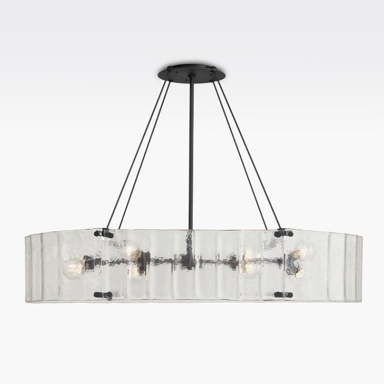 Willamette Oval Crystal Chandelier 48" - Zonesus