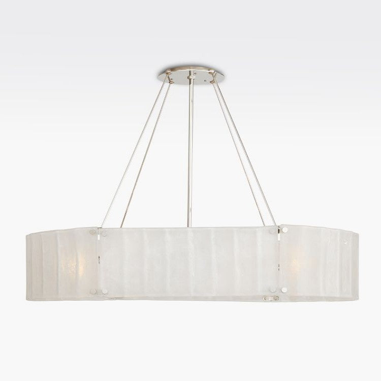 Willamette Oval Crystal Chandelier 48" - Zonesus